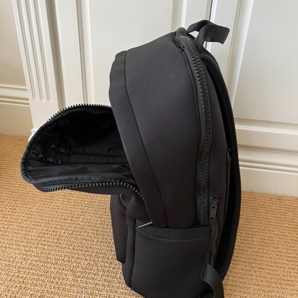Dagne Dover Dakota Neoprene Backpack in Onyx - L main image 10